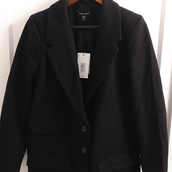 Universal Standard Harlow Classic Wool Coat (NWT) - Picture 3 of 6